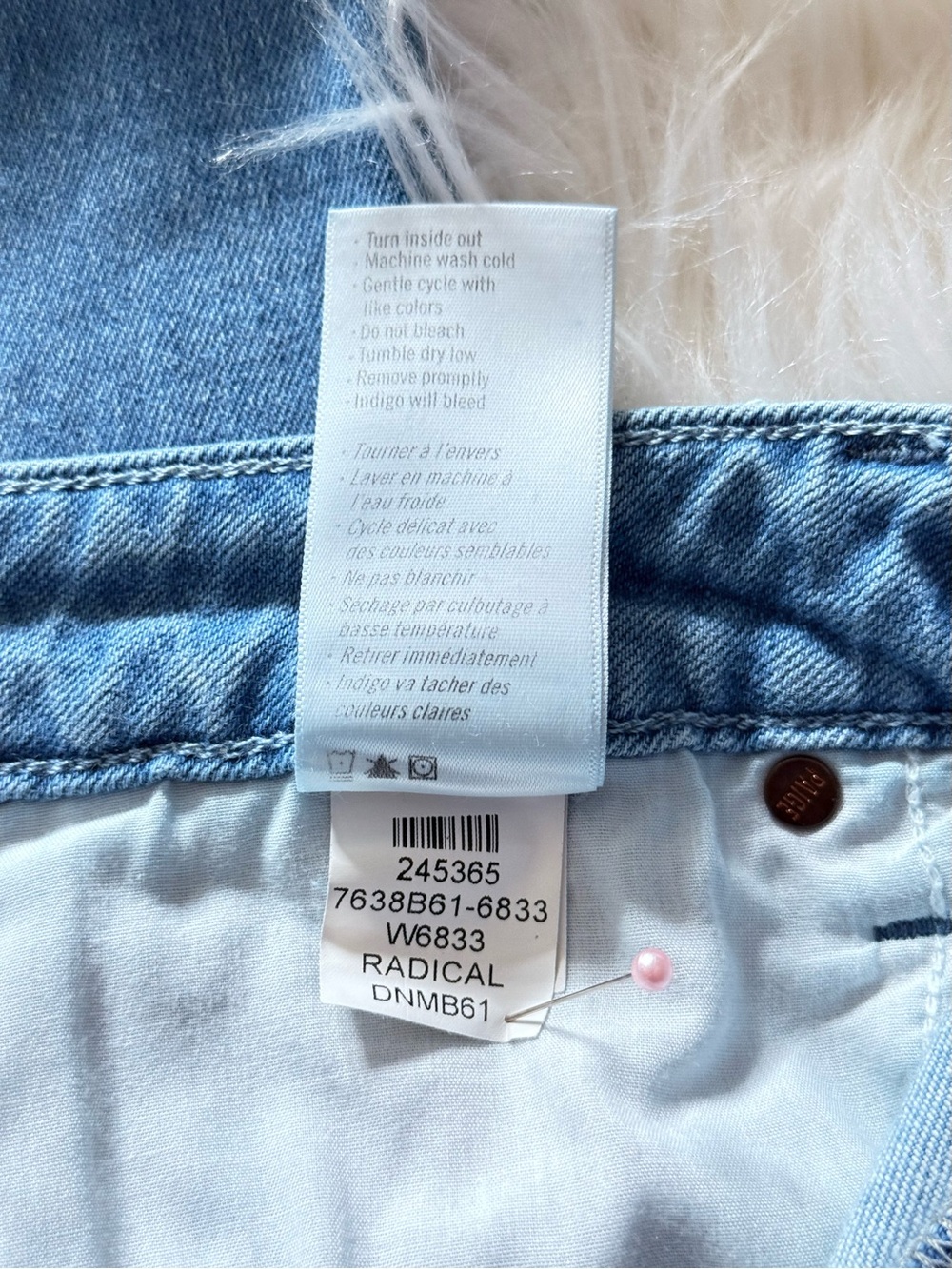PAIGE Sabine Radical Low Rise Wide Leg Vintage Style Denim Jeans Size 30 - Picture 7 of 9